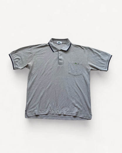 LACOSTE POLO SHIRT GREY (L)