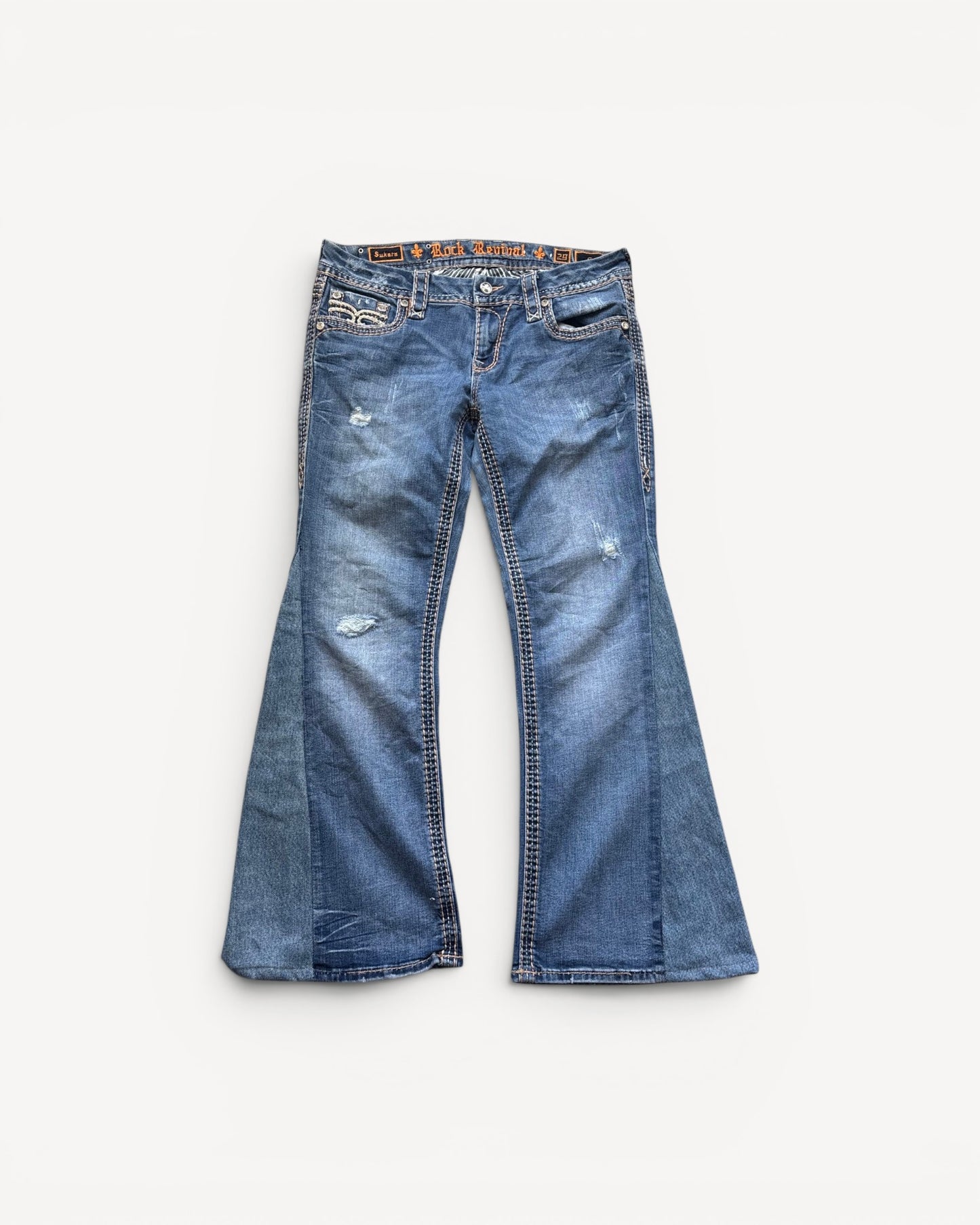 ROCK REVIVAL JEANS W29 L30 #RR14