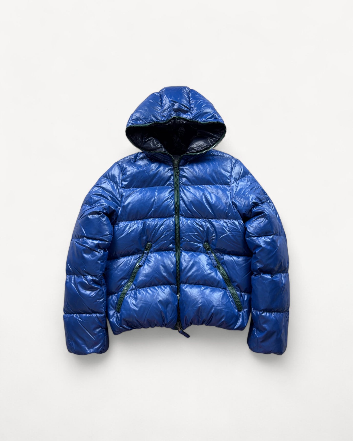 DUVETICA BLUE PUFFER JACKET (M)