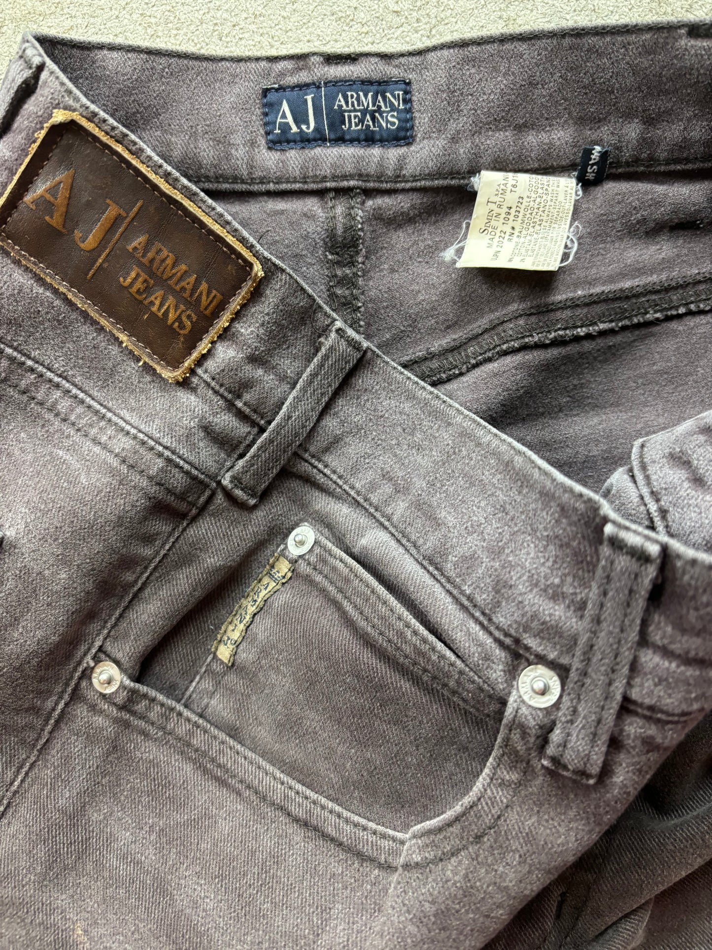 ARMANI JEANS W34 L32