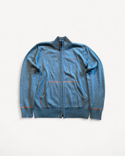 WOOLRICH ZIP UP KNIT (L)