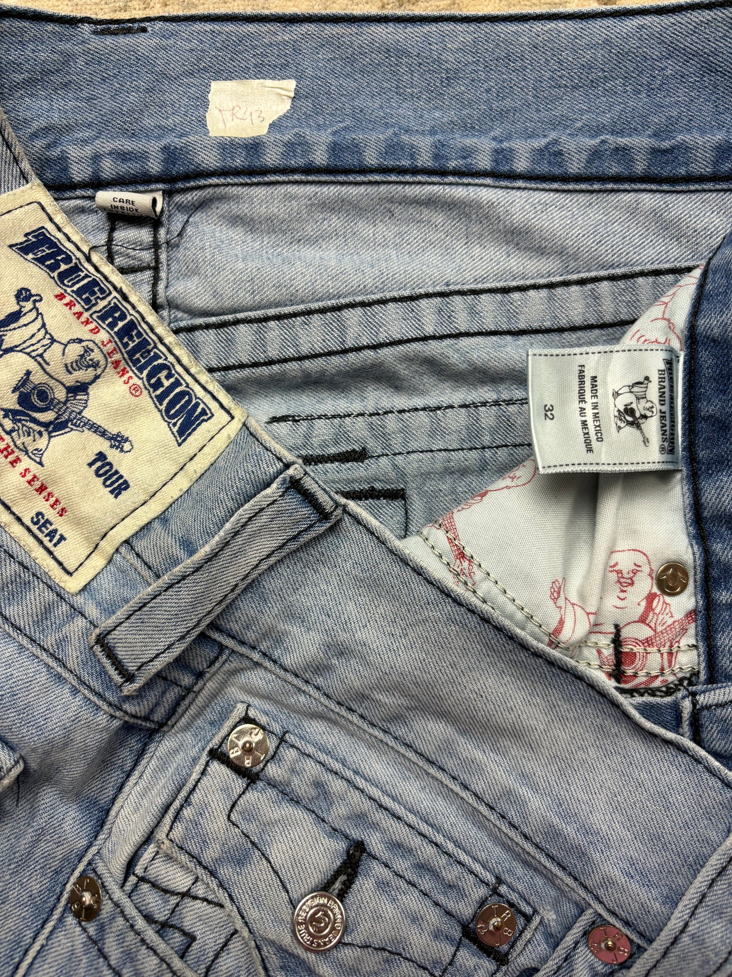 TRUE RELIGION JEANS W32 L32 #TR43