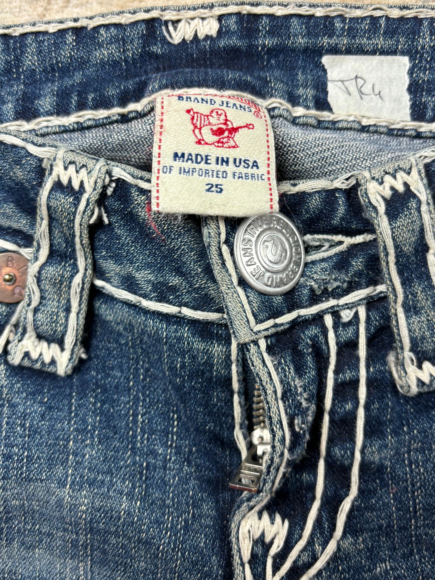 TRUE RELIGION JEANS W25 L30 #TR4