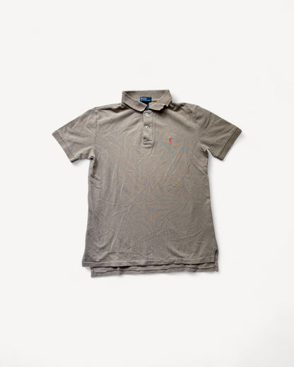 RALPH LAUREN POLO SHIRT BEIGE (S)