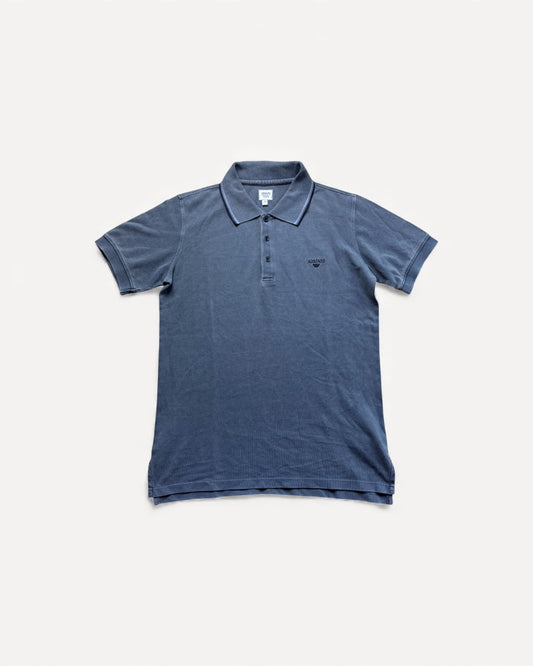 ARMANI NAVY POLO SHIRT (M)