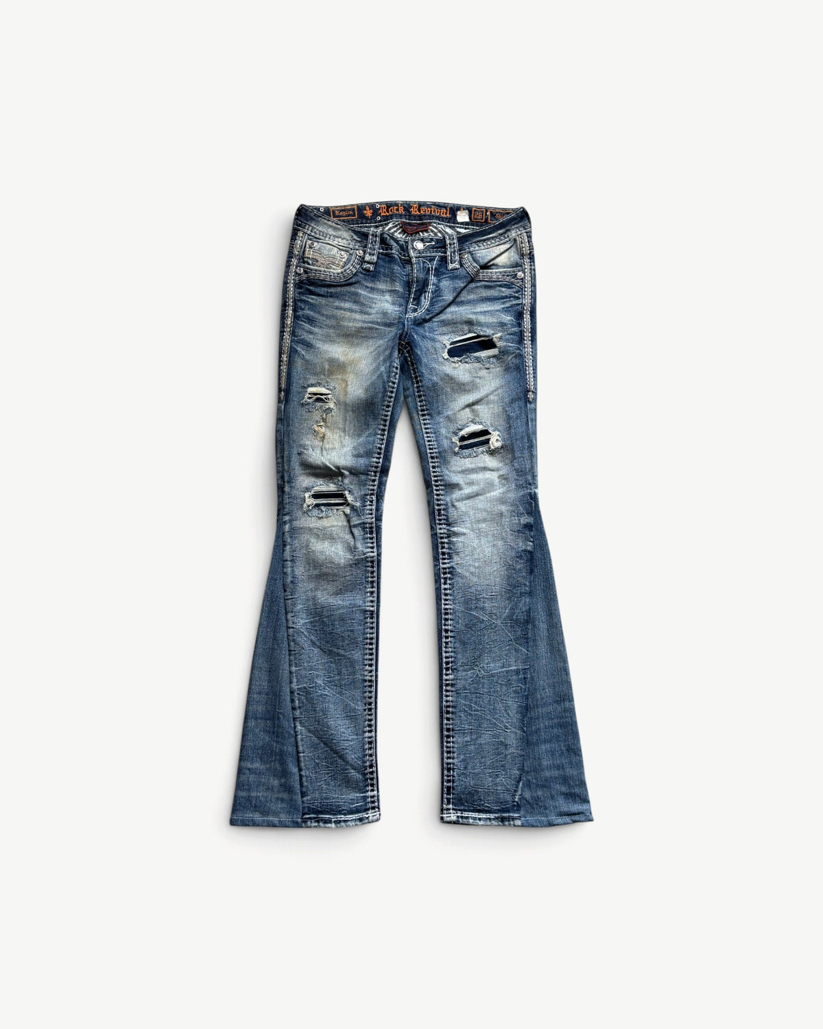 ROCK REVIVAL JEANS W26 L30 #RR2