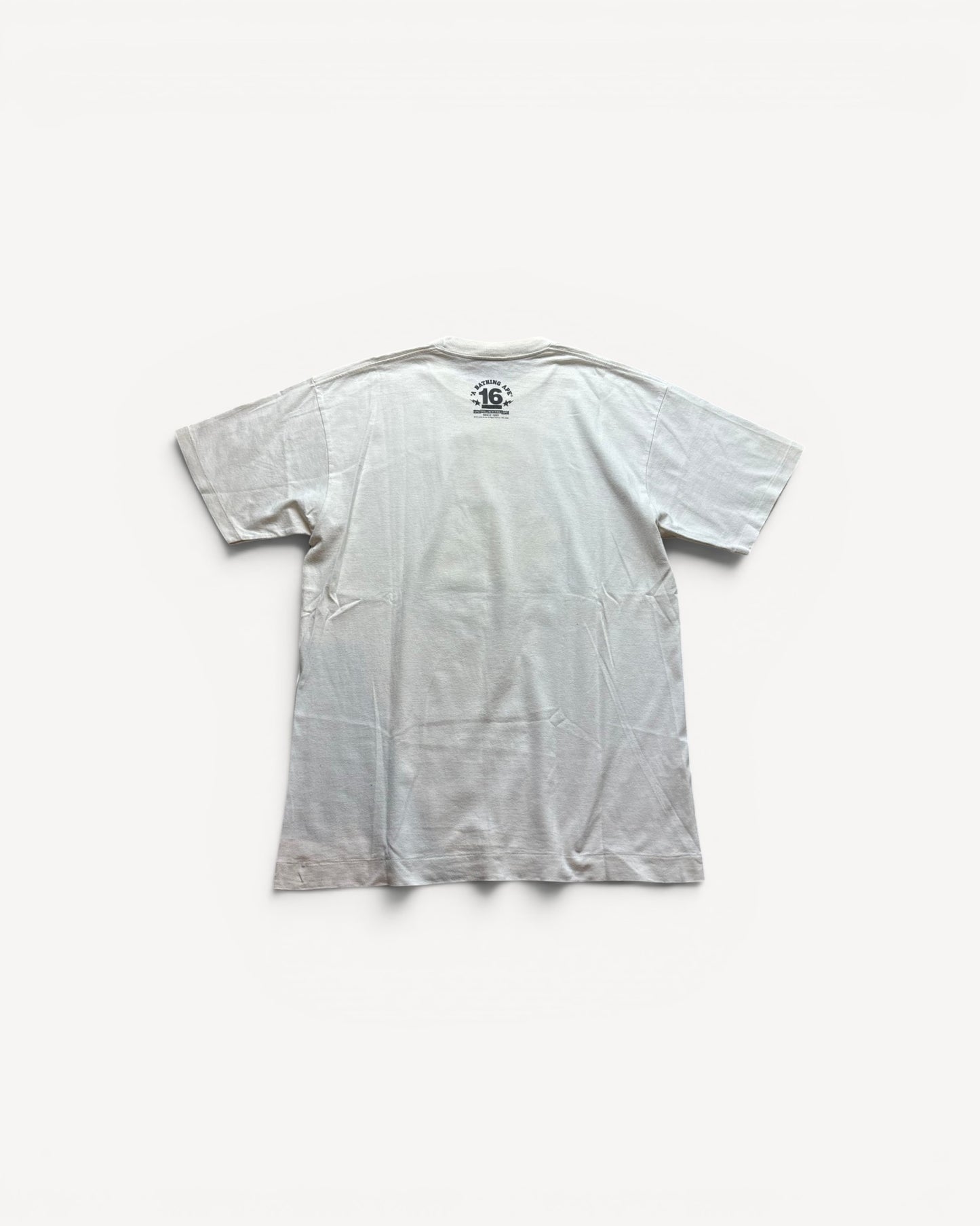 BAPE WHITE T-SHIRT (L)