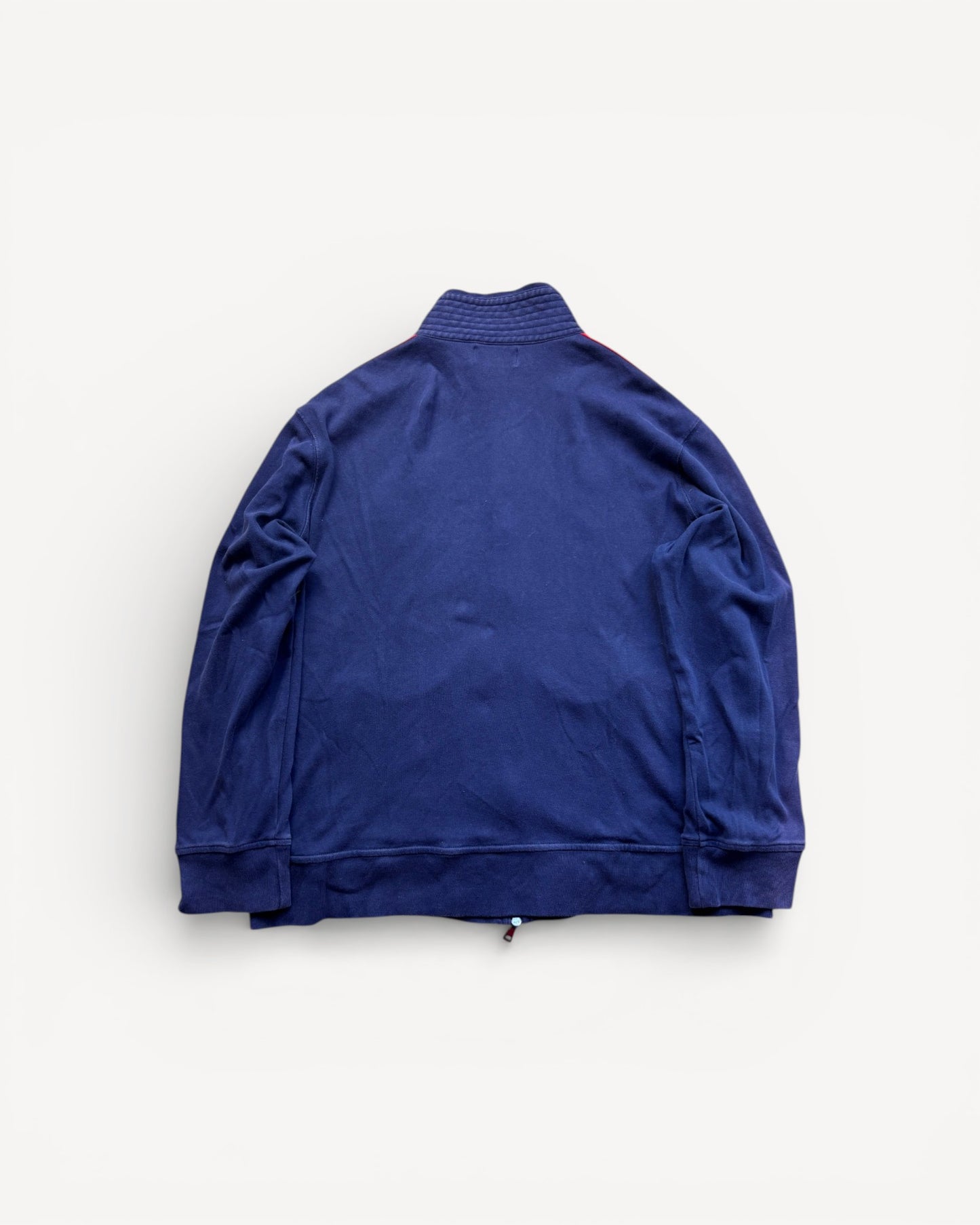 RALPH LAUREN NAVY ZIP UP VEST (XL)