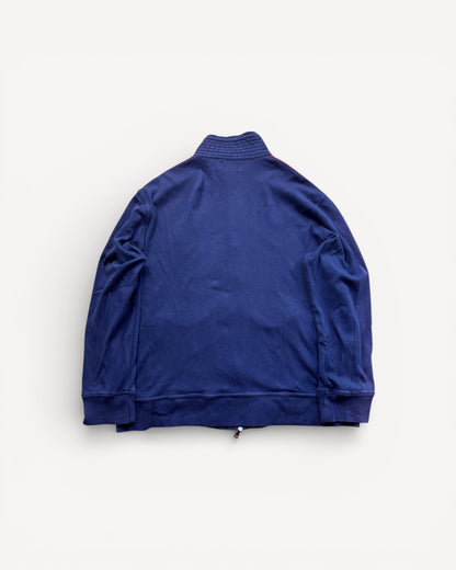 RALPH LAUREN NAVY ZIP UP VEST (XL)