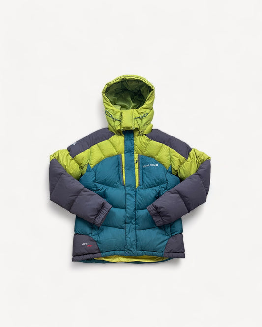 MONTBELL PUFFER GREEN/LIGHT GREEN (S)