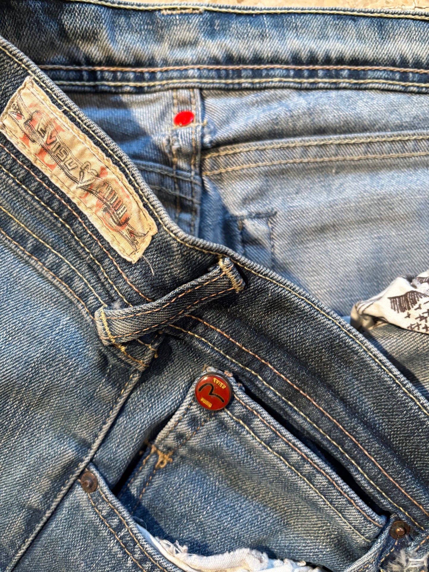 EVISU X PUMA JEANS W32 L32