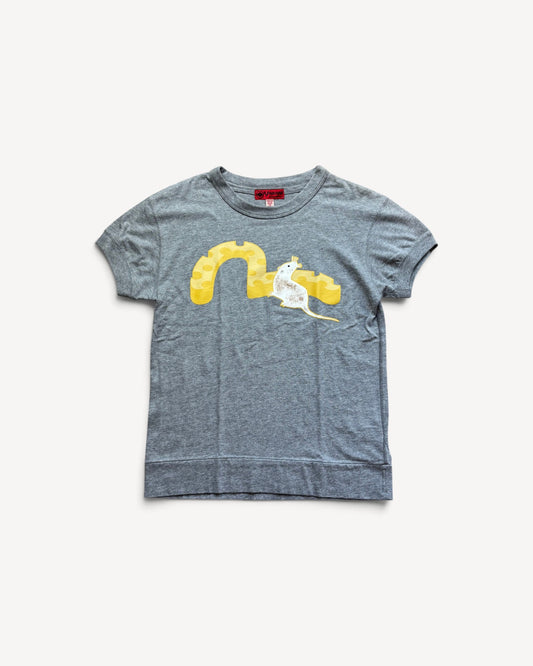 EVISU GREY T-SHIRT (S)