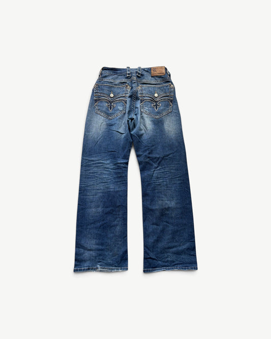 ROCK REVIVAL JEANS W34 L34 #RR10