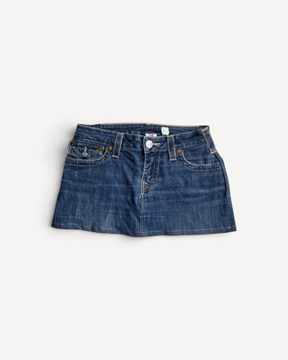 TRUE RELIGION SKIRT W28 #S12