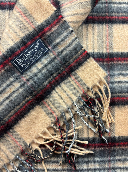 BURBERRY NOVACHECK SCARF BEIGE
