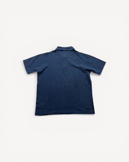 BURBERRY NAVY POLO SHIRT (M)
