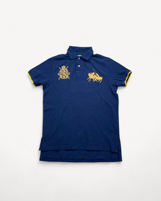 RALPH LAUREN POLO SHIRT NAVY (M)