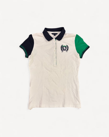 HILFIGER POLO SHIRT WHITE (S)