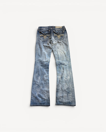 ROCK REVIVAL JEANS W29 L32 #RR19