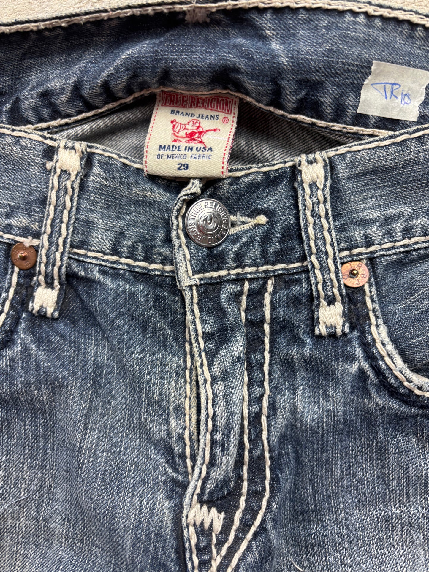TRUE RELIGION JEANS W29 L32 #TR10