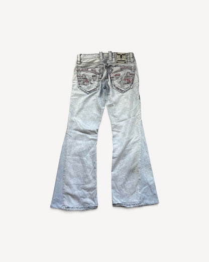 ROCK REVIVAL JEANS W29 L30 #RR10