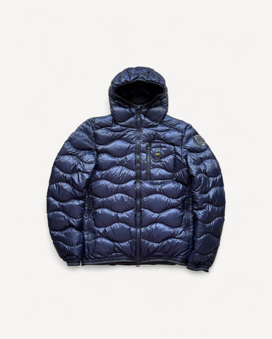 BLAUER NAVY PUFFER JACKET (M)