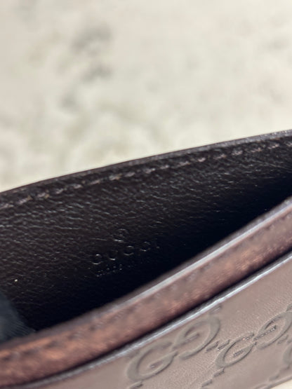 GUCCI MONOGRAM CARDHOLDER