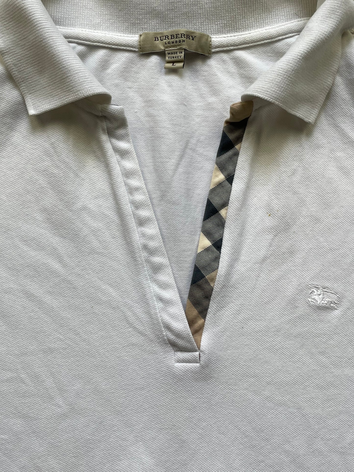 BURBERRY WOMEN POLO SHIRT (L)