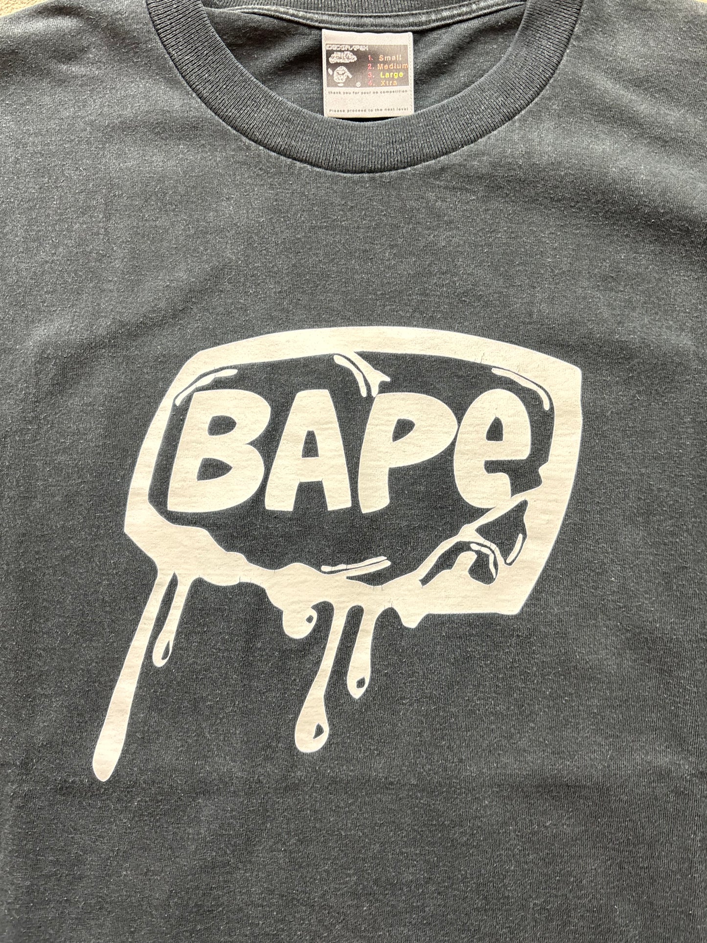 BAPE BLACK T-SHIRT (L)
