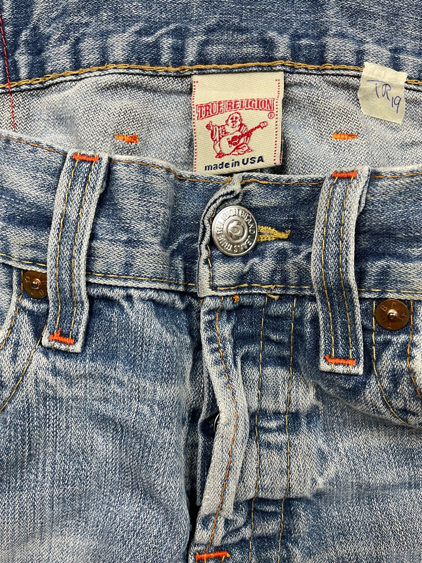 TRUE RELIGION JEANS W33 L32 #TR19