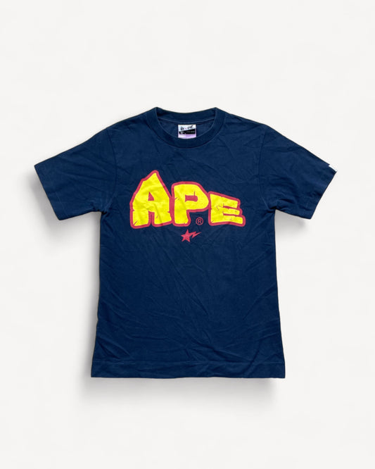 BAPE NAVY T-SHIRT (XS)