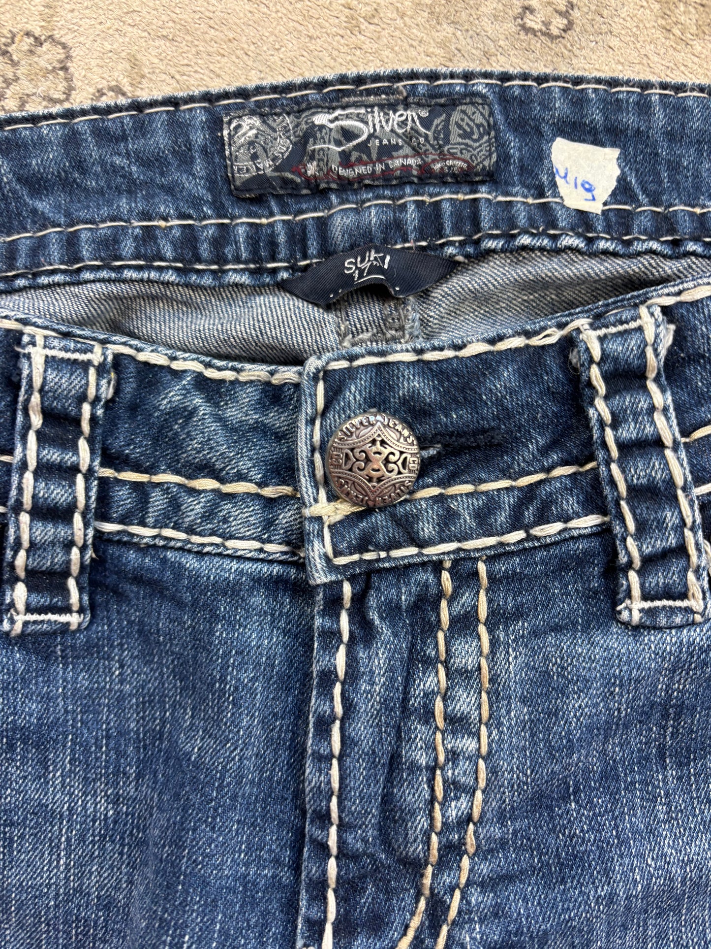 MISS ME STYLE JEANS W29 L34 #M19