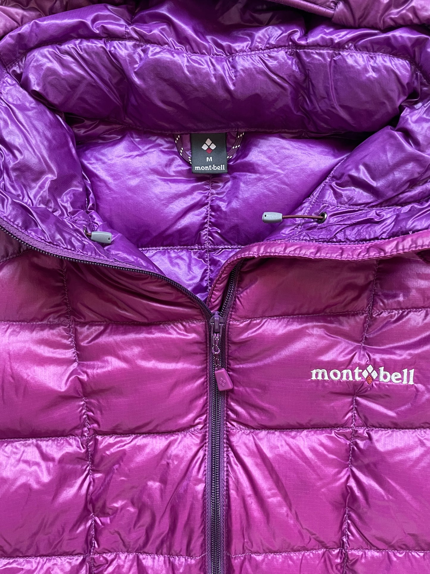 MONTBELL PURPLE PUFFER JACKET (S)