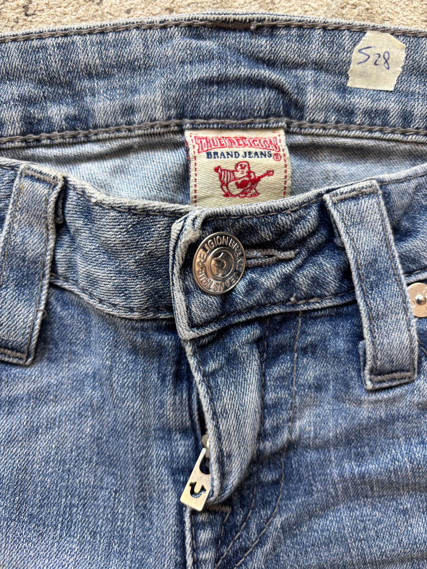 TRUE RELIGION HOT PANT W27 #S28