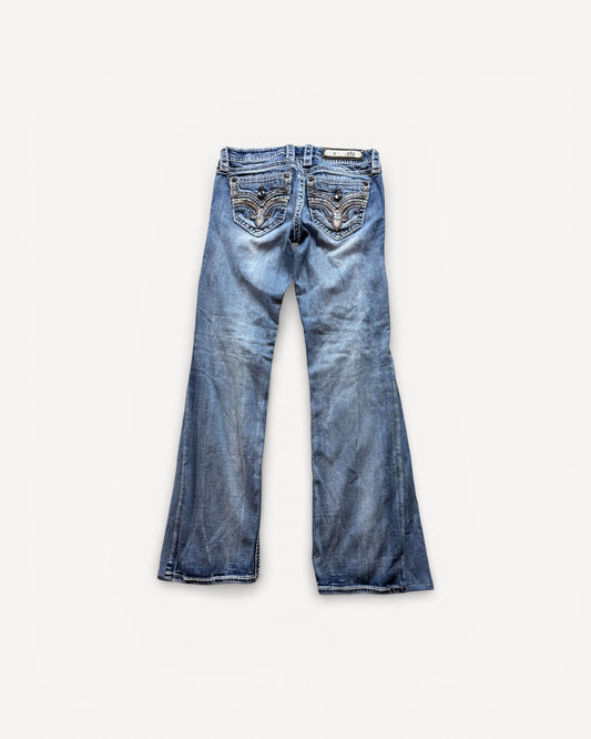 ROCK REVIVAL JEANS W27 L30 #RR1