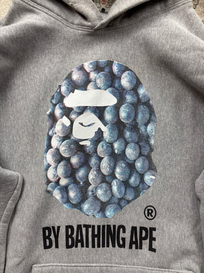 BAPE GREY HOODIE (L)