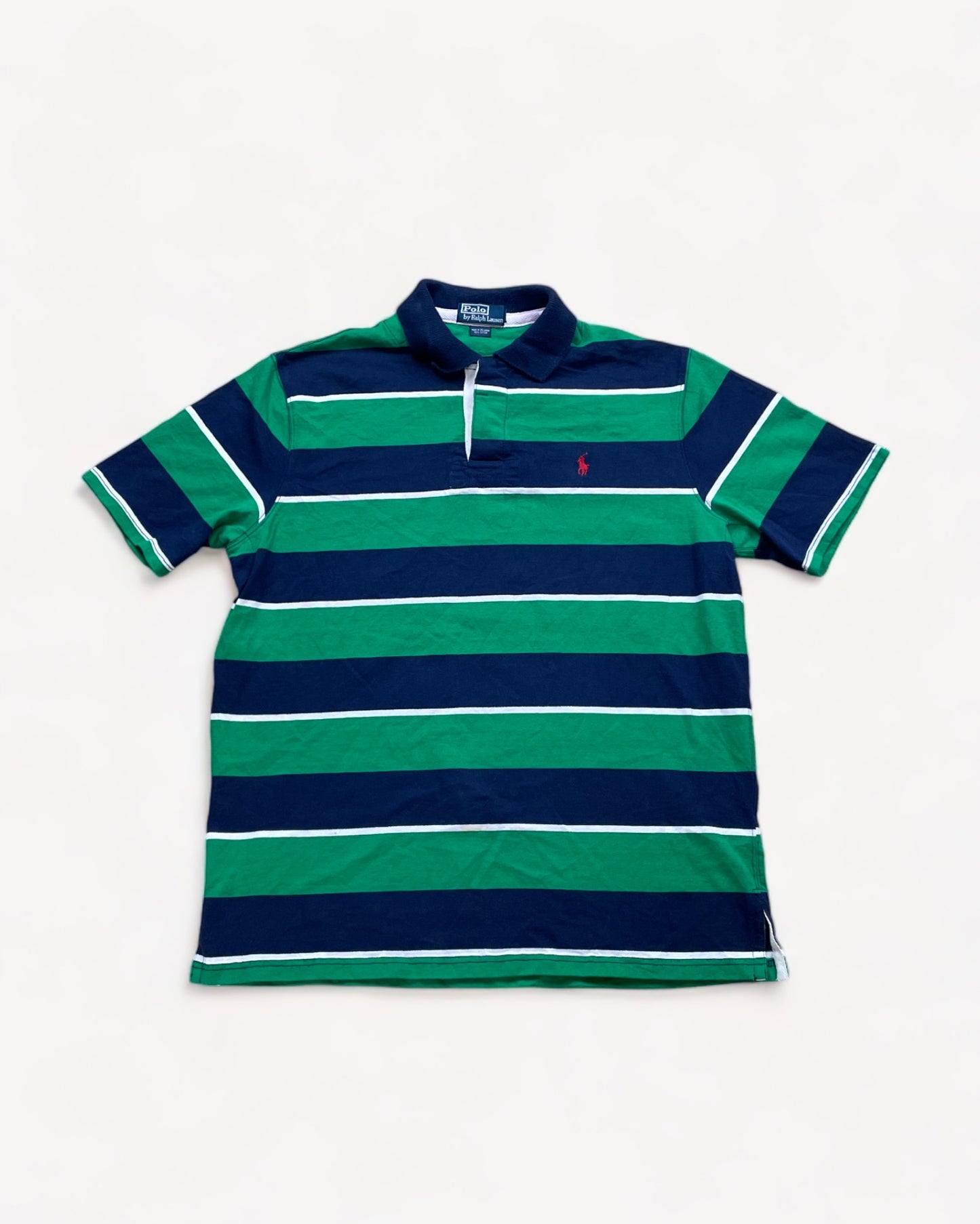 RALPH LAUREN POLO SHIRT GREEN (XL/L)