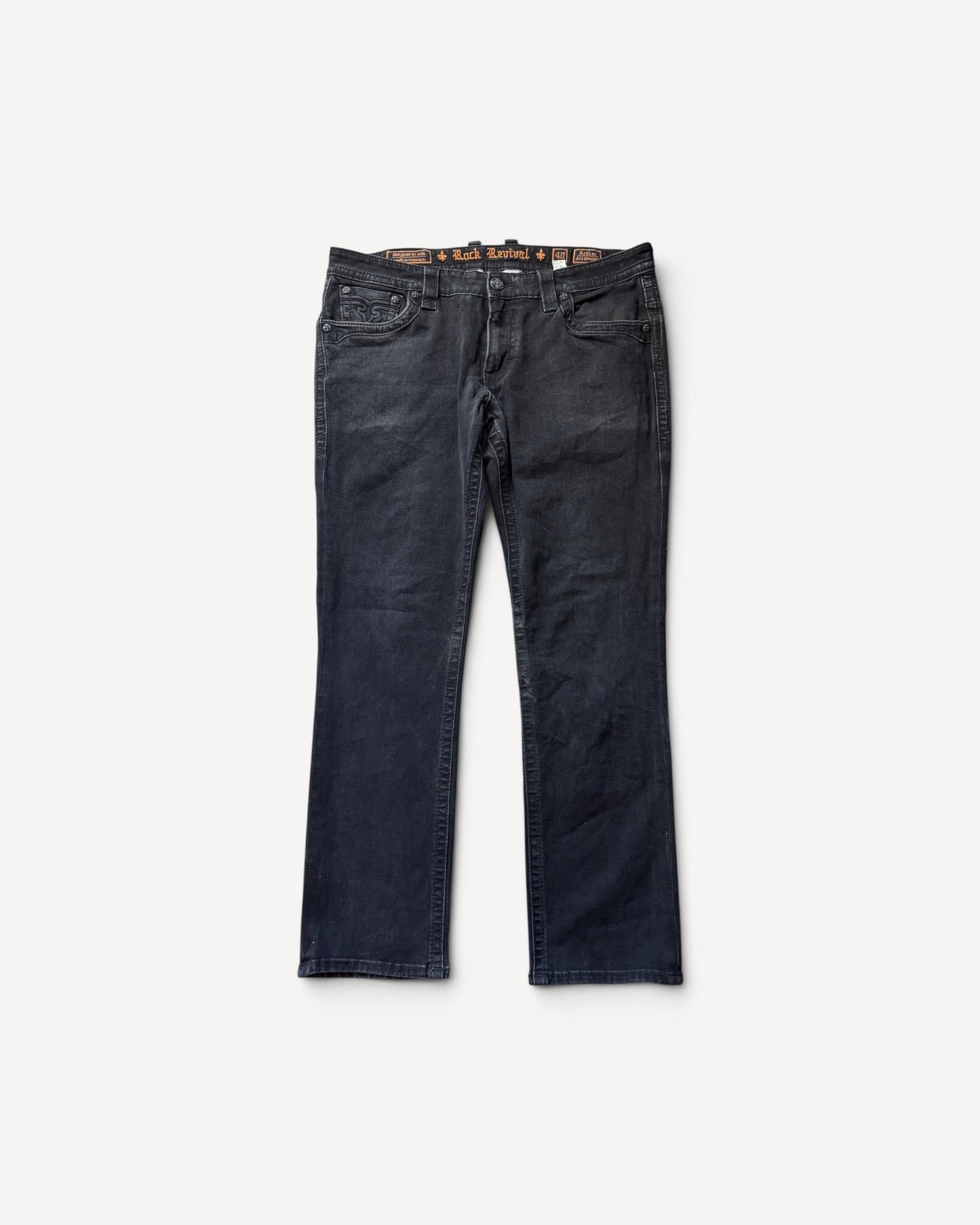 ROCK REVIVAL JEANS W36 L34 #RR55