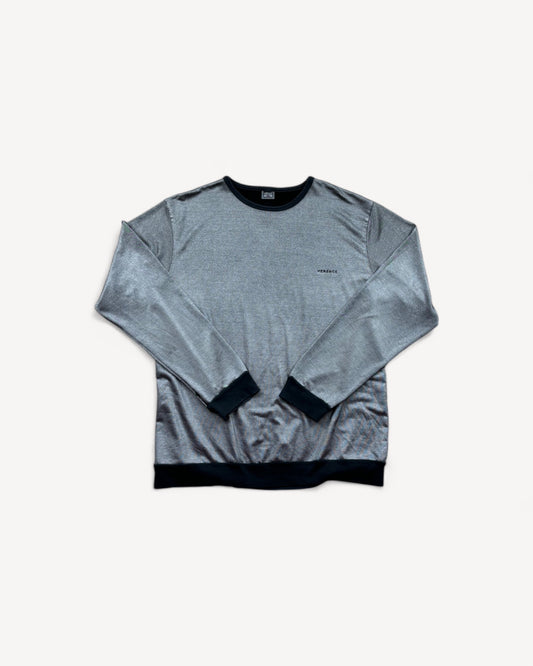 VERSACE SILVER SWEATER (M)