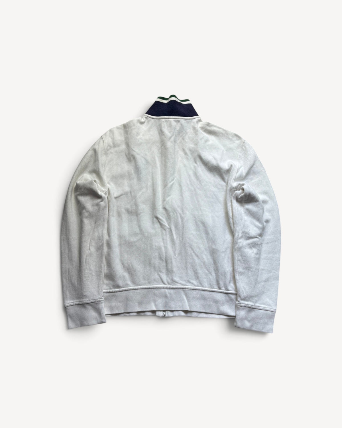 RALPH LAUREN WHITE ZIP UP VEST (L/XL)