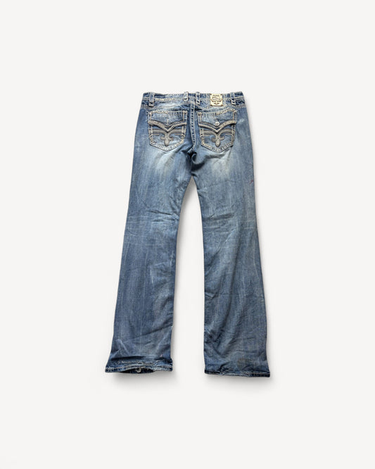 ROCK REVIVAL JEANS W38 L34 #RR28