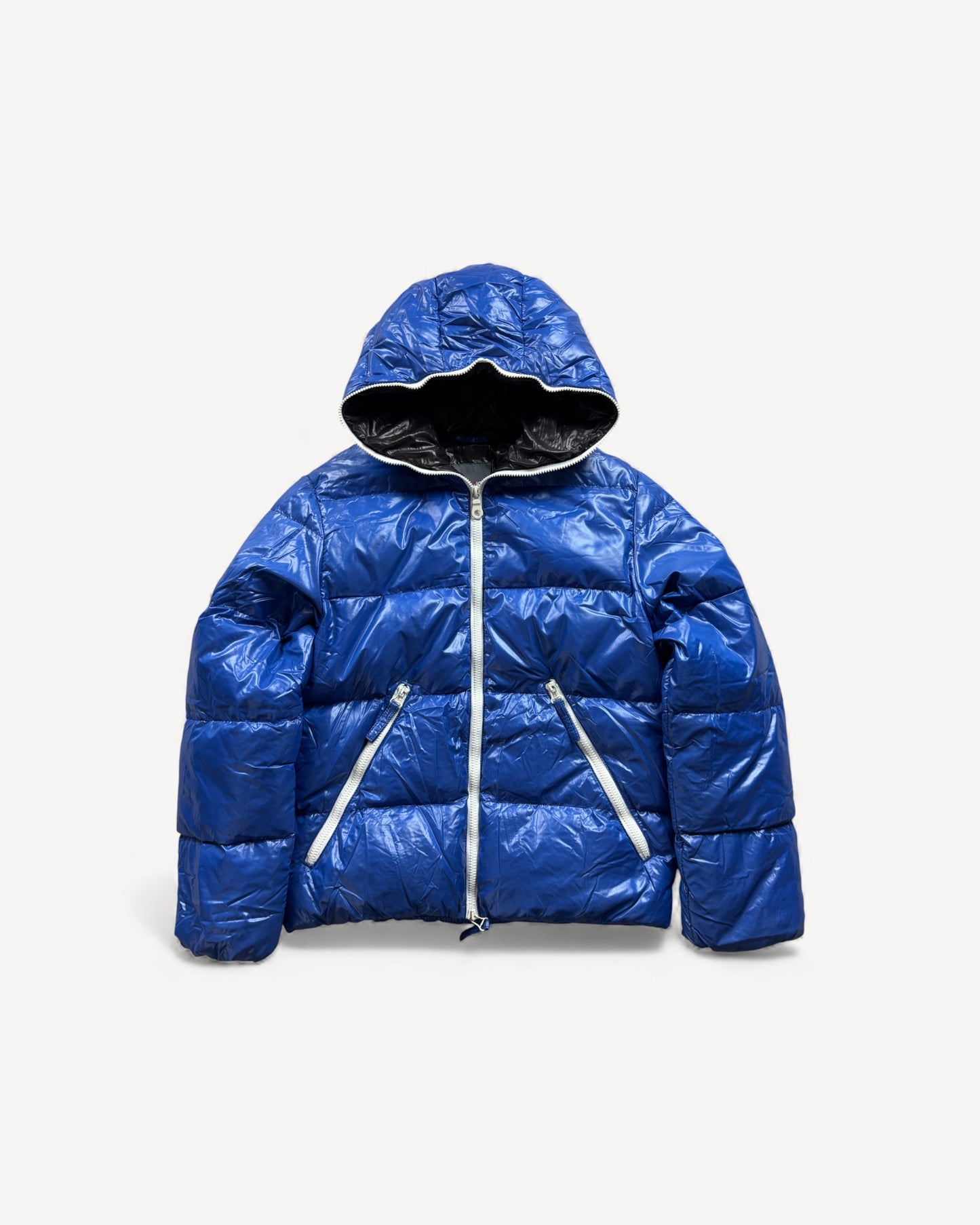DUVETICA BLUE PUFFER JACKET (M)