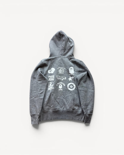 BAPE GREY HOODIE (S)