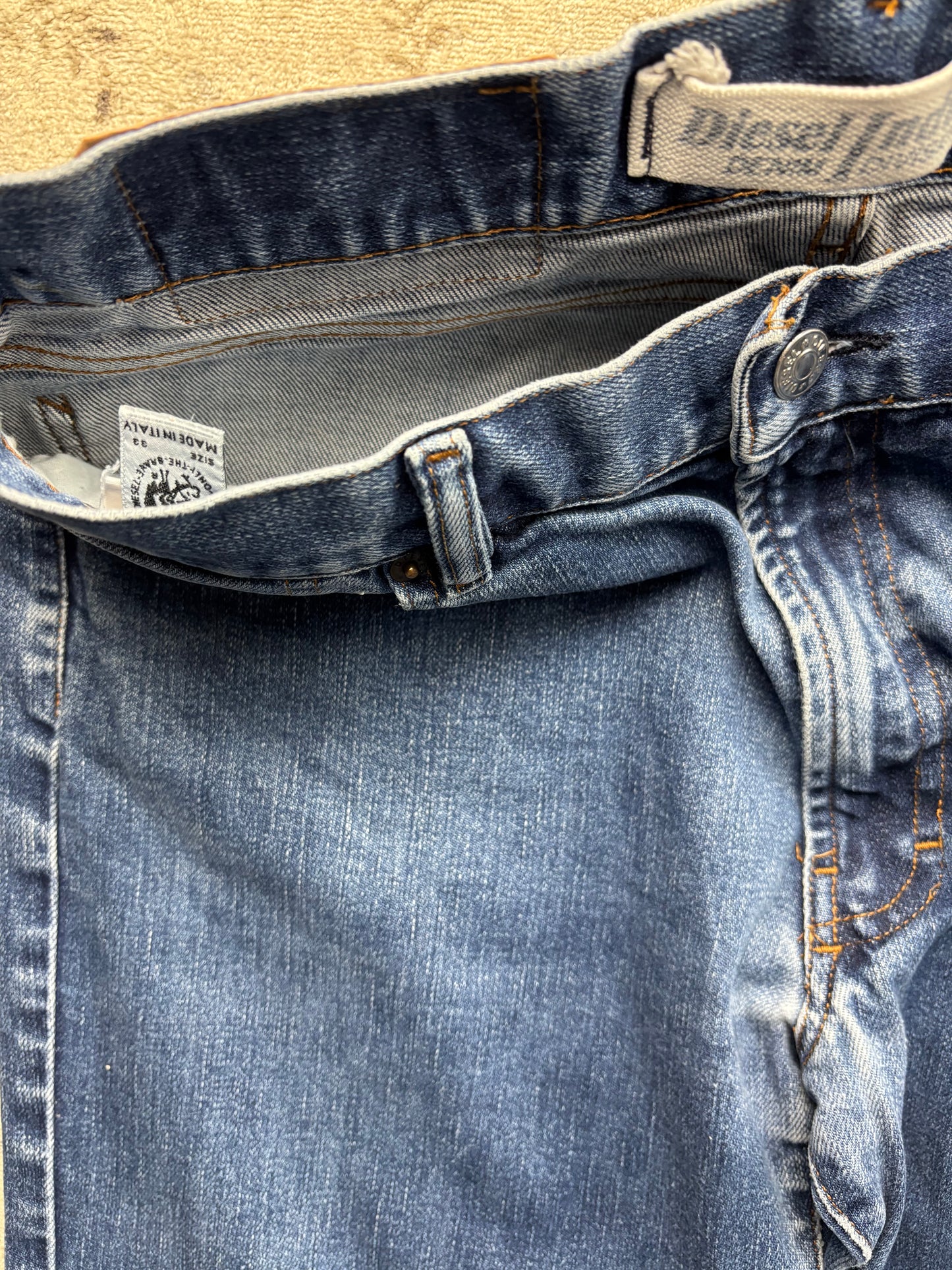 DIESEL JEANS W33 L32 #D7