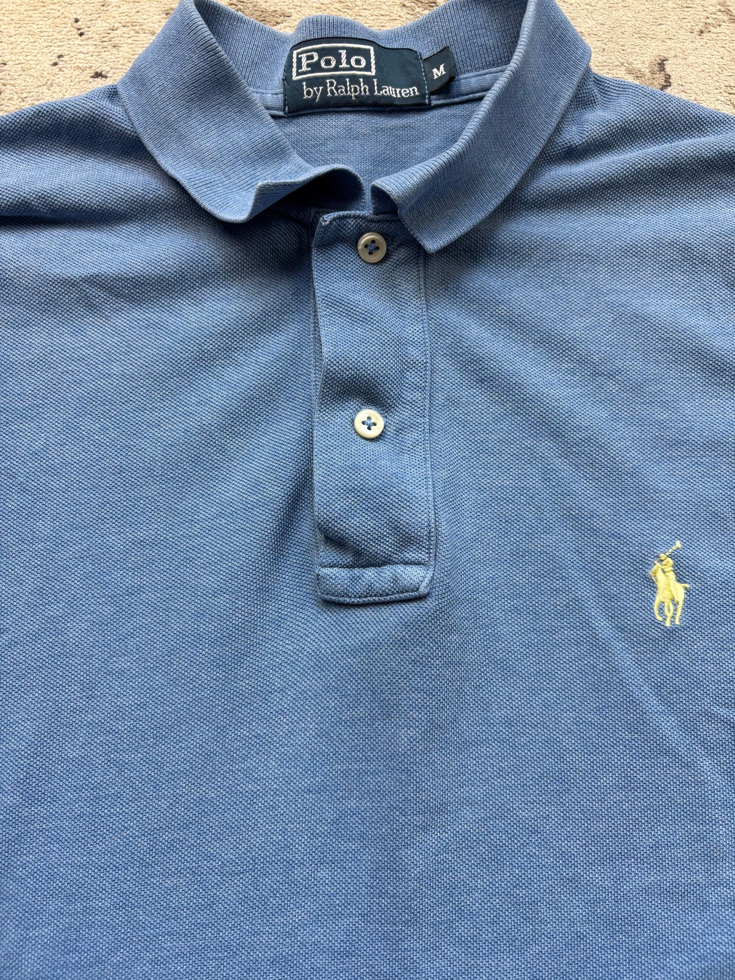 RALPH LAUREN POLO SHIRT BABYBLUE (M)