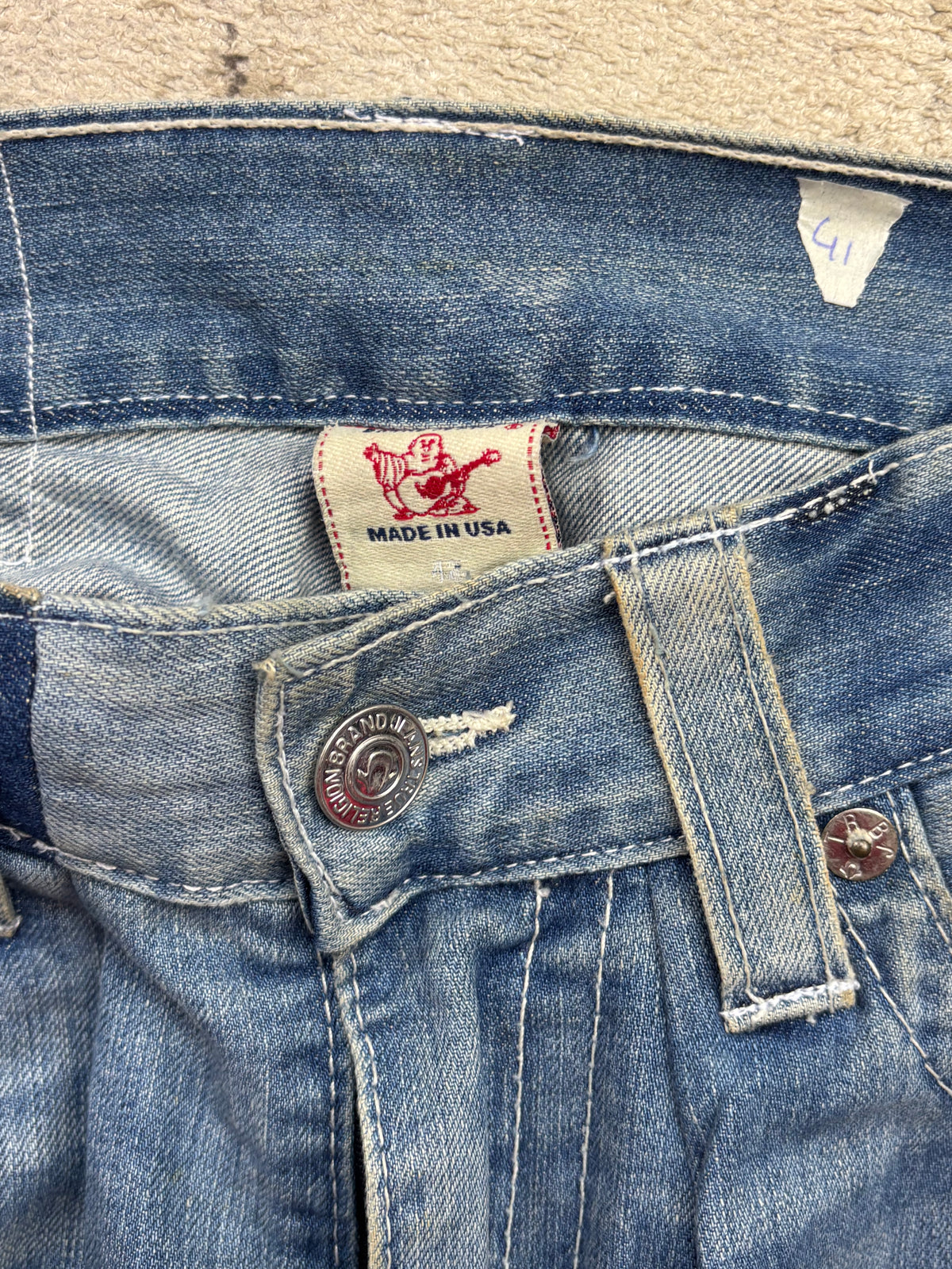 TRUE RELIGION JEANS W32 L34 #TR41