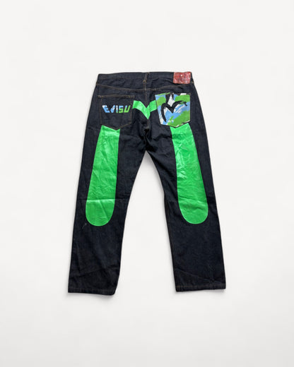 EVISU DIACOCK JEANS W34 L30 #EVD1