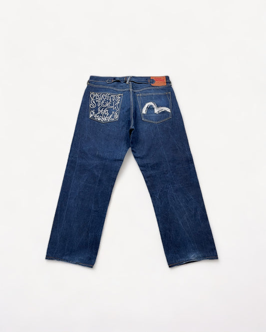 EVISU JEANS W36 L32 #E14