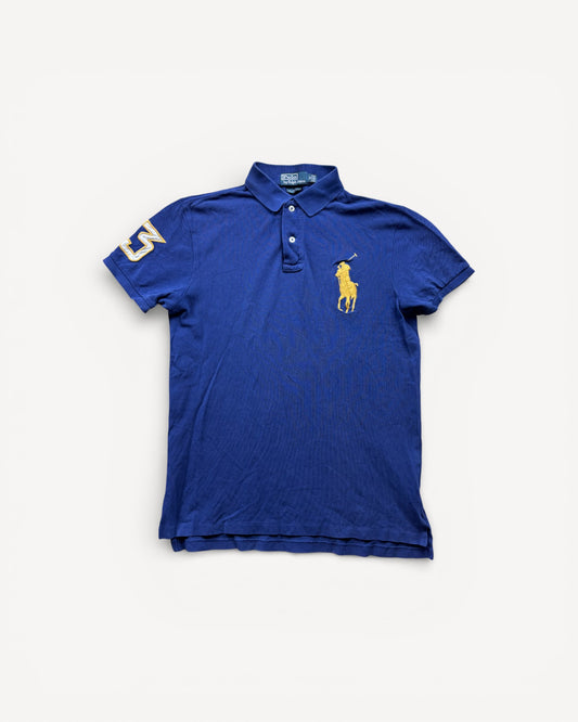RALPH LAUREN POLO SHIRT NAVY (M)