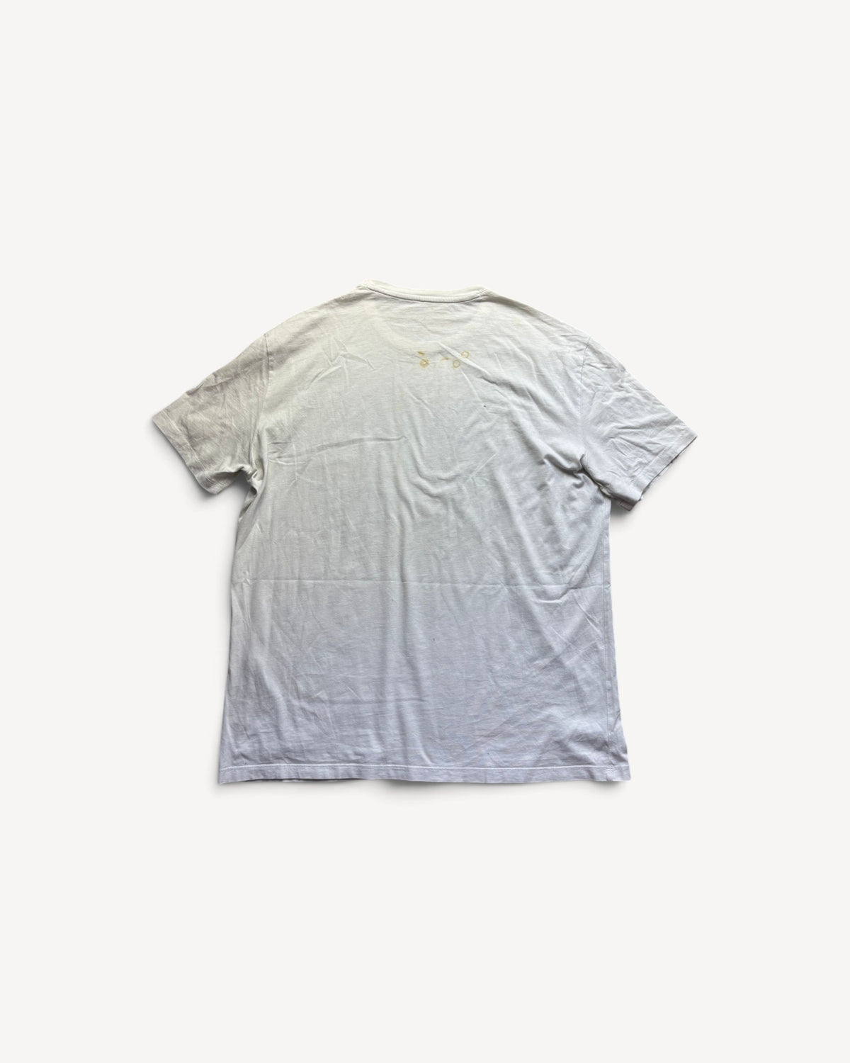 ARMANI WHITE T-SHIRT (XL)